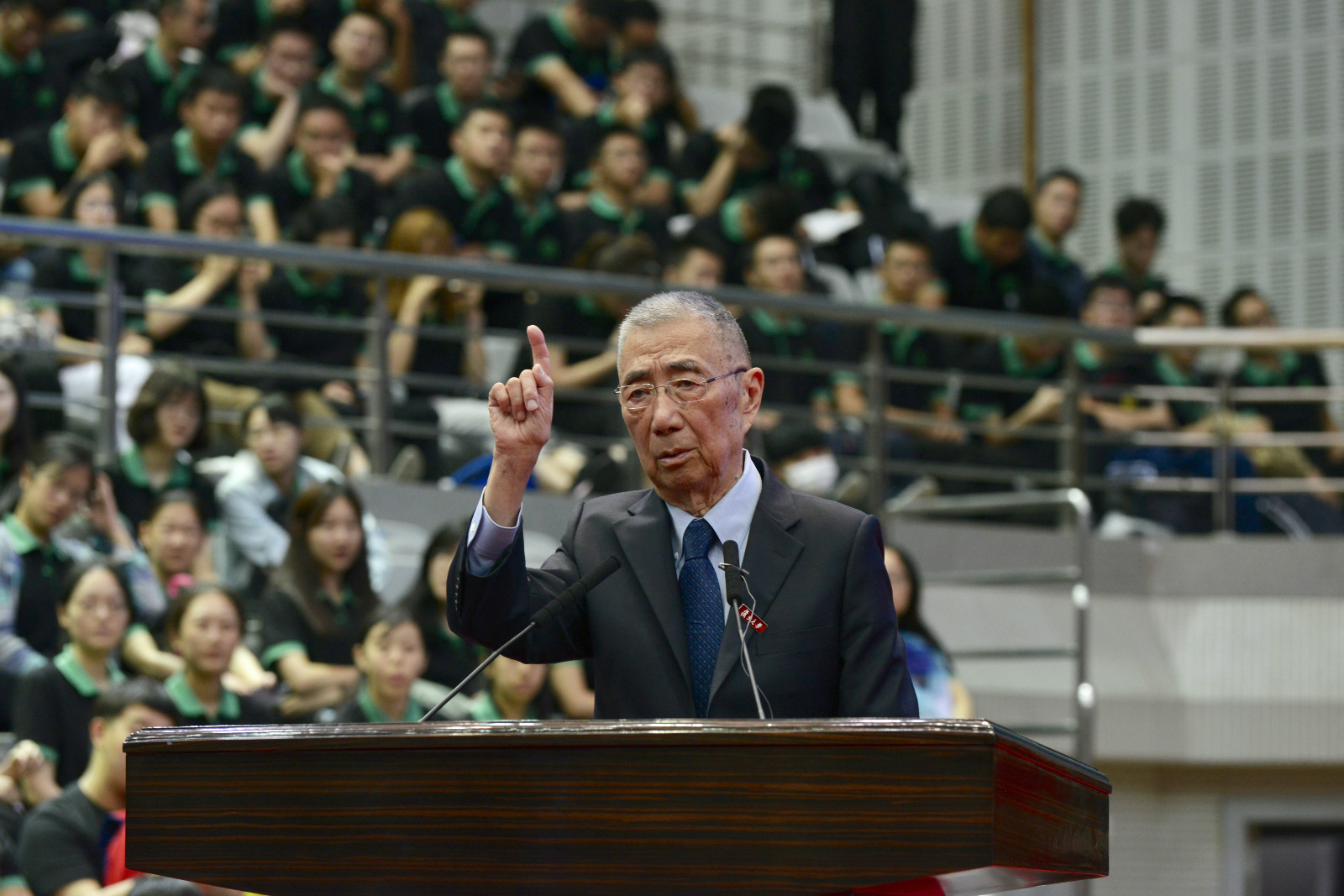 诺贝尔物理学奖获得者丁肇中寄语复旦新生:没有一位诺