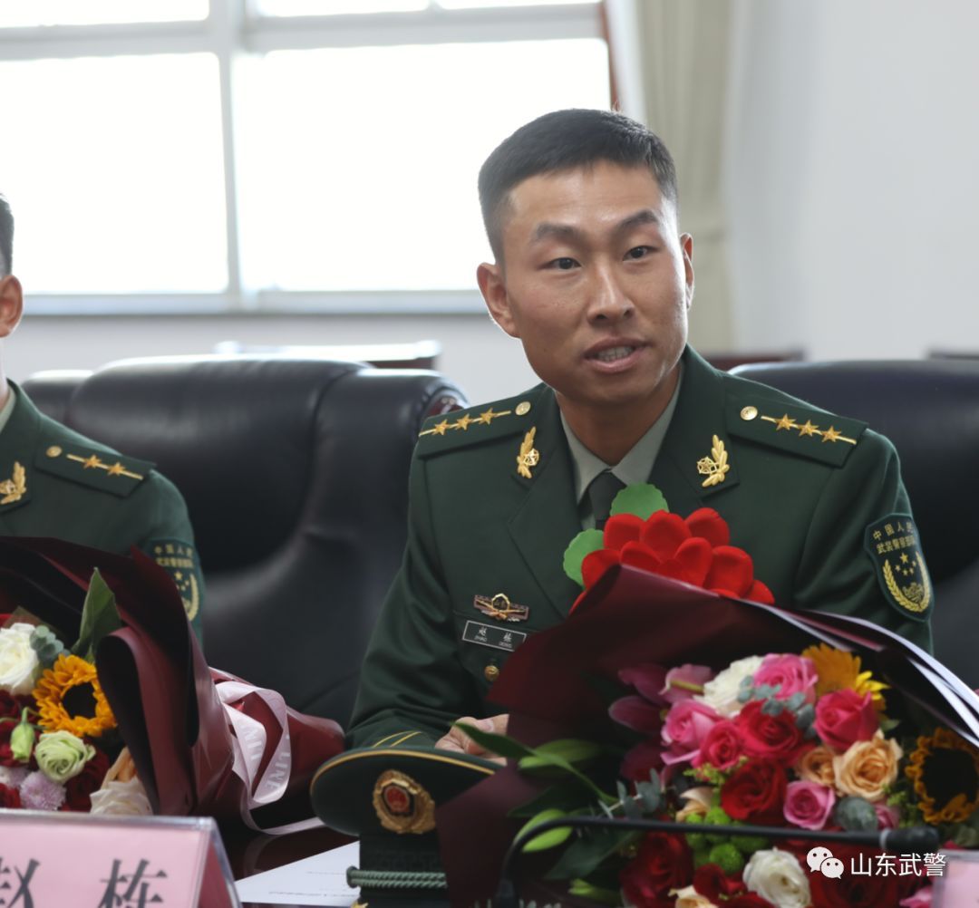 无上光荣武警山东总队隆重举行仪式欢迎受阅官兵凯旋归建