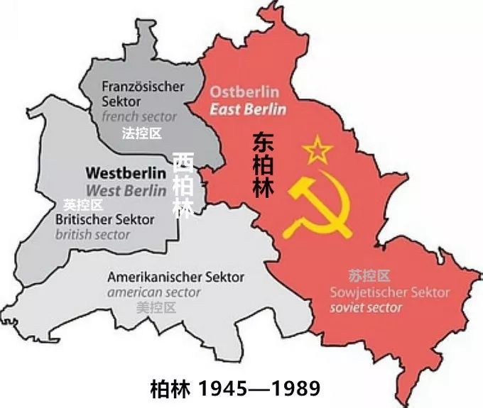 为了排斥西方盟军在西柏林的地位,东欧社会主义阵营的老大苏联利用