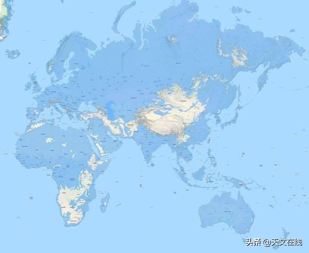 如果海平面上升一千米还有多少陆地在水面上
