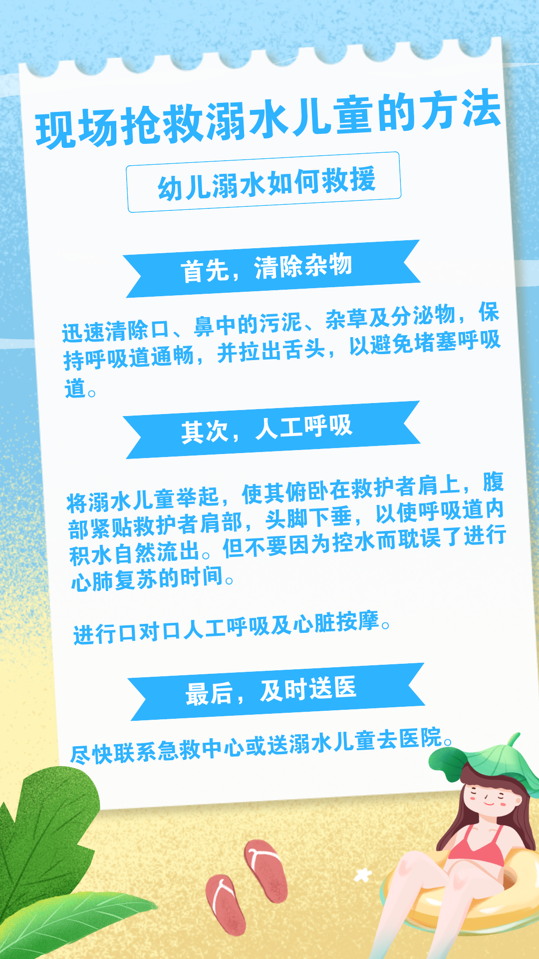 溺水急救方法