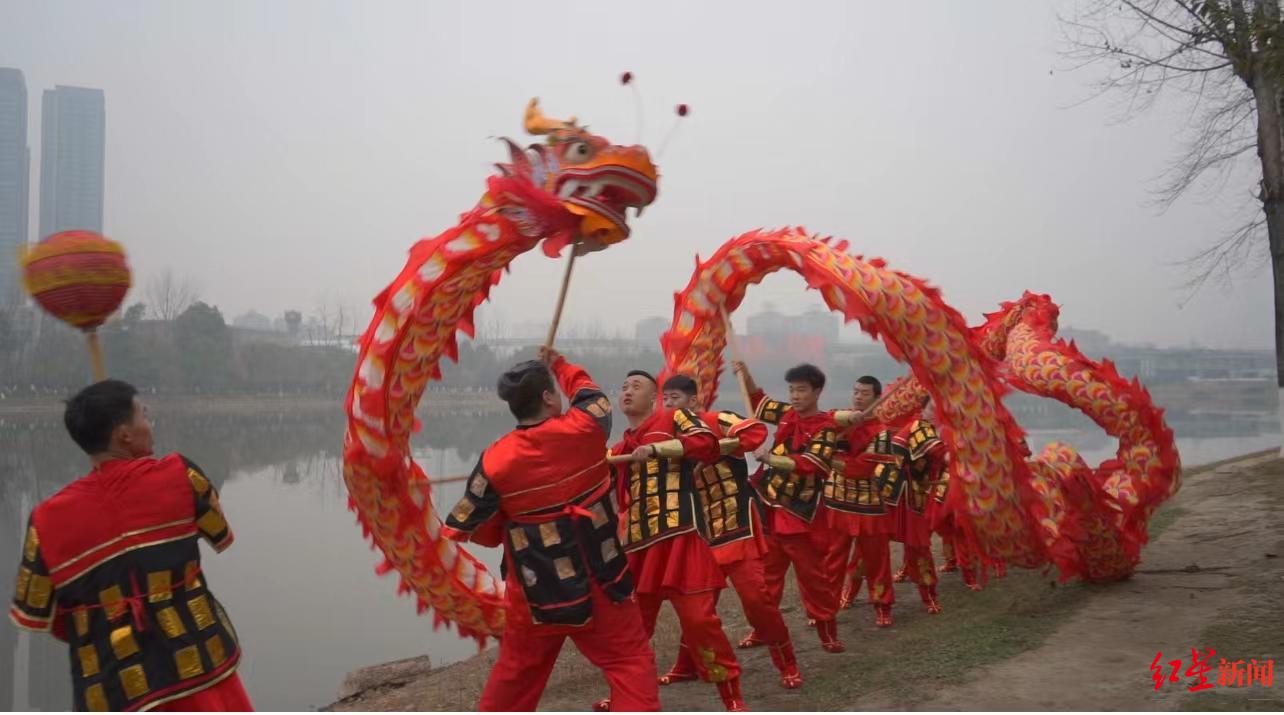 我们的节日丨舞龙舞狮迎新春锦江年味儿浓