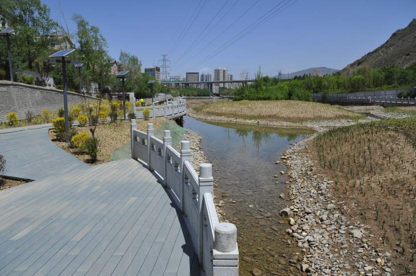 水景宜人西宁南川河这地方真美