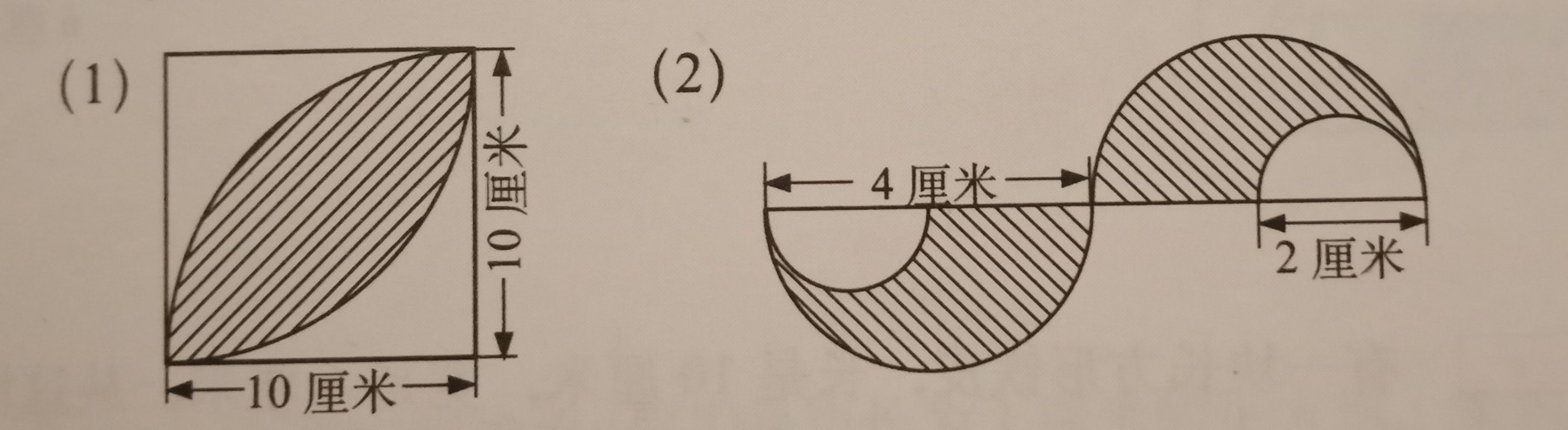 利用圆的周长和面积竟然可以计算如此复杂的图形分割法的妙用