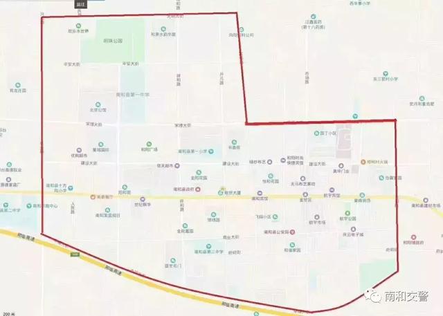 限行区域:兴业路,幸福大街,兴和路,宋璟大街合围区域(除宋璟大街外