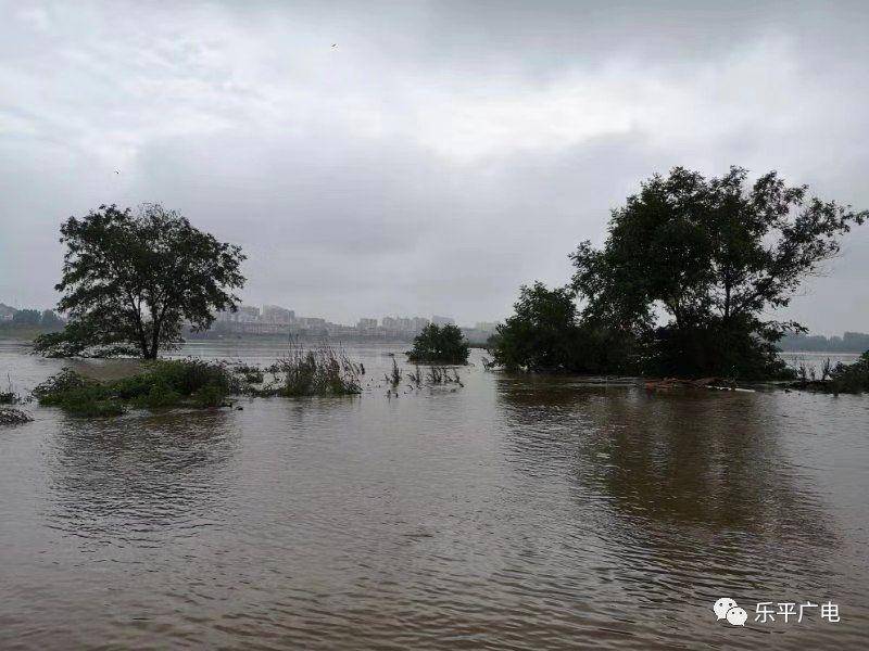 乐平塔山街道天济村23岁小伙子不慎卷入洪水
