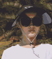 戴上这个全脸遮阳的防晒帽,阻挡99%紫外线