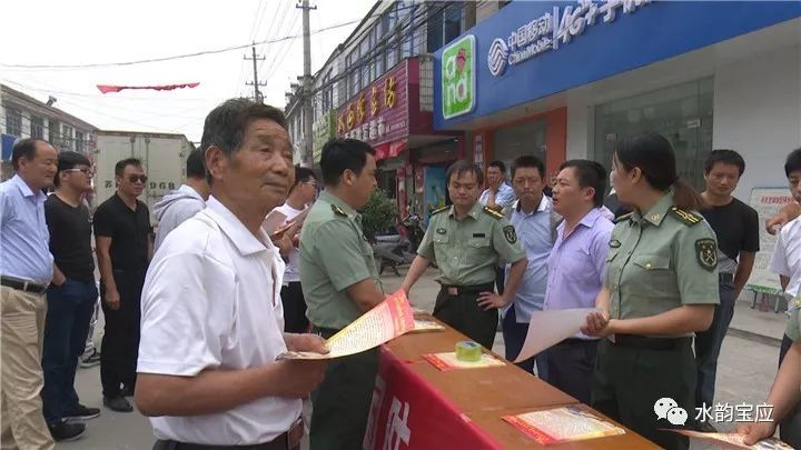 宝应县小官庄镇征兵氛围浓