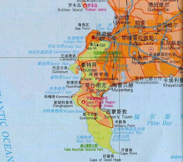 "海角之城"开普敦:三面环海分割印度洋和大西洋,南非立法首都