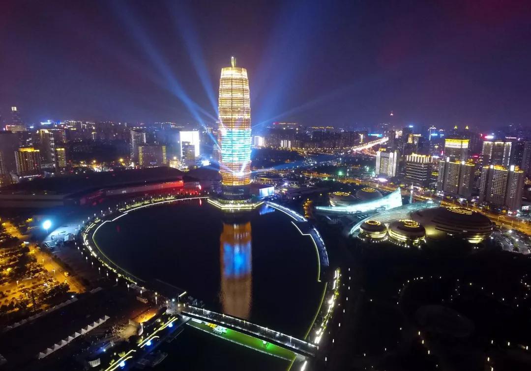 郑州市夜景景观提升即将完工!夜晚的郑州,太美