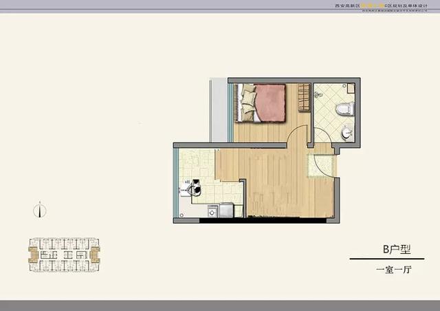 一室一厅72间) 户型图(部分)  02 蓝博公寓c区 蓝博公寓c区 253间(一