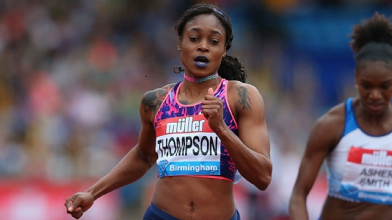 10秒98!牙买加短跑女王汤普森完胜希佩尔斯 夺得巴黎赛百米冠军