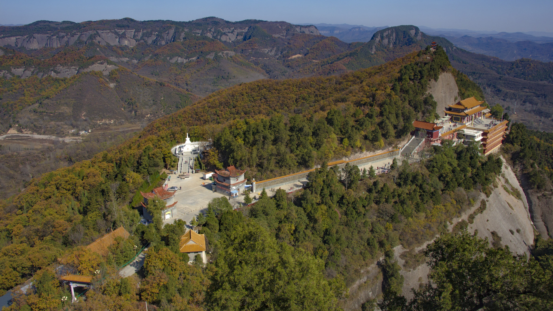 铜川此山是与普陀山并立的观音道场 历史悠久 有陕西三大寺院之一