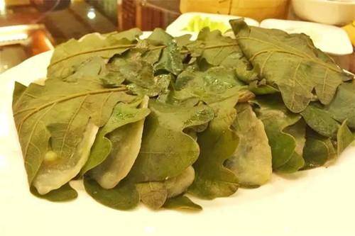 舌尖上的河北:用最简单的食材烹饪的"乡味,桲椤叶饼