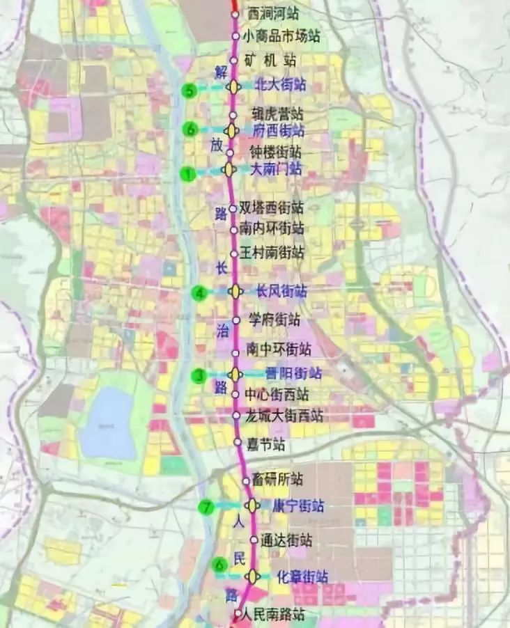 太原地铁2号线一期工程正式启动车站命名
