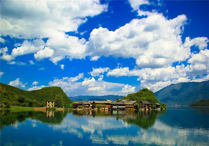 情人树,摩梭之家,泸沽湖观景台,尼塞村,里格岛,里务比岛,戛姆山,扎美