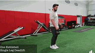 单腿硬拉,一个锻炼臀腿,增强核心稳定性的必备动作