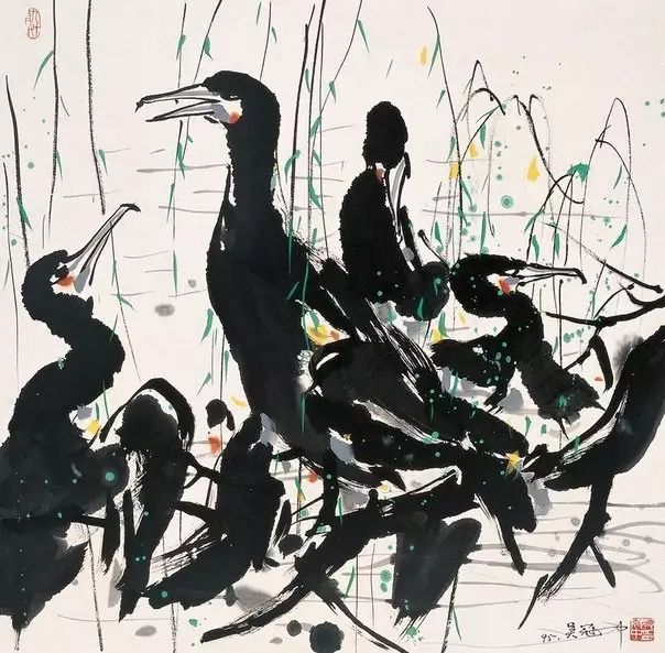 吴冠中经典作品,高清供收藏!
