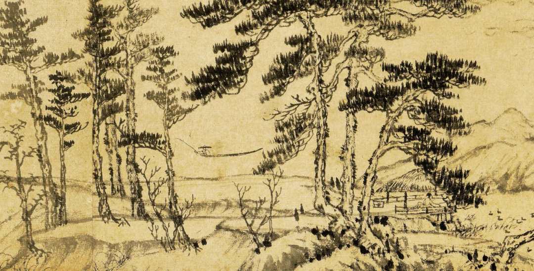 《无用师卷》为被烧毁的《富春山居图》的后半卷,占原画的12/14.