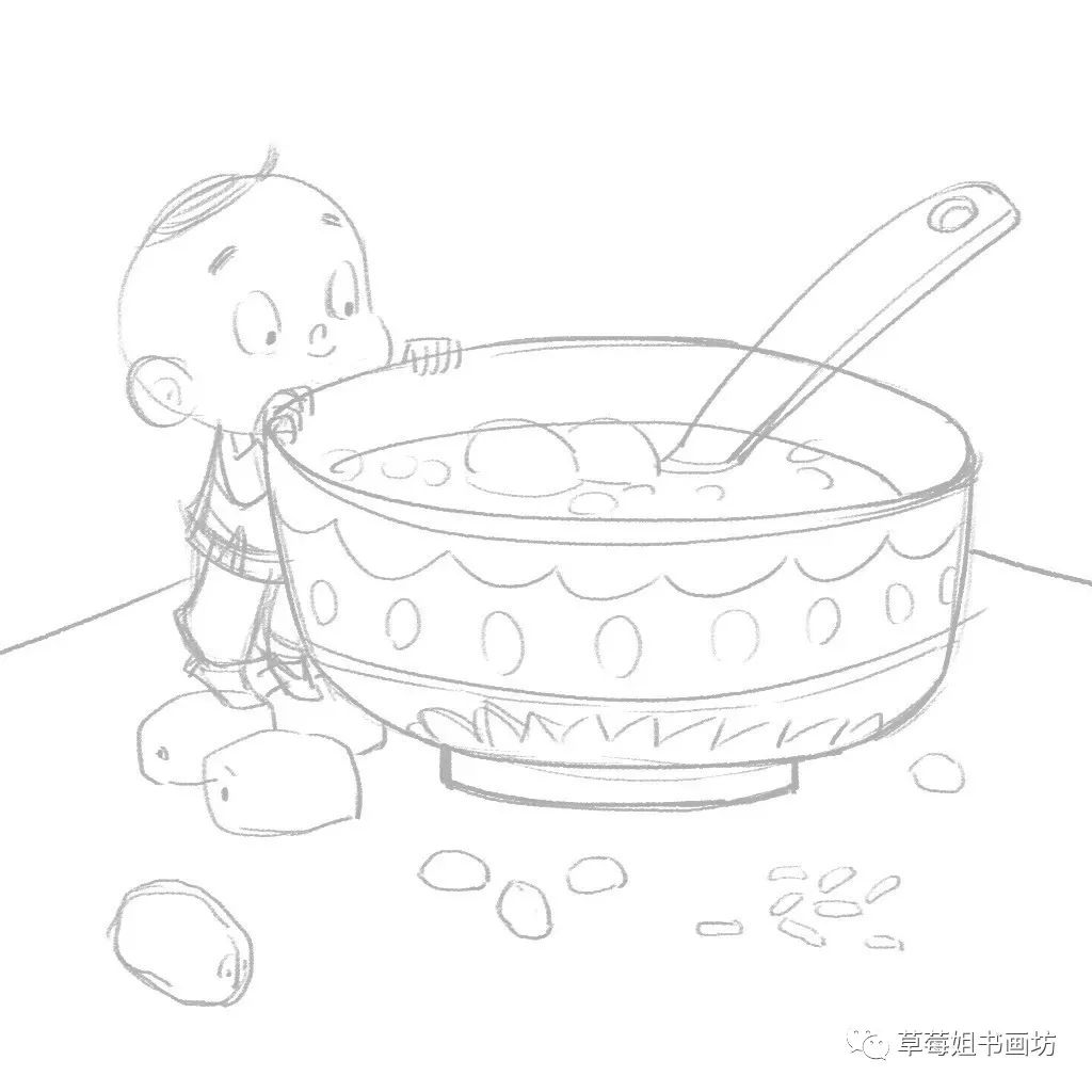 教学素材|腊八节儿童画教程汇总
