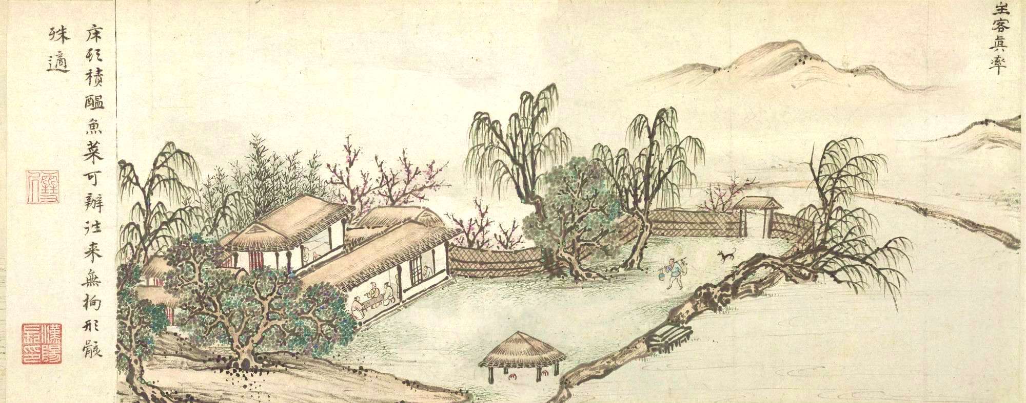 一幅画卷让你了解古代文人的静坐修禅,雅集玩赏精神生活