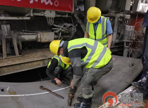 探访济南地铁二号线施工现场:地铁换乘时代近在眼前