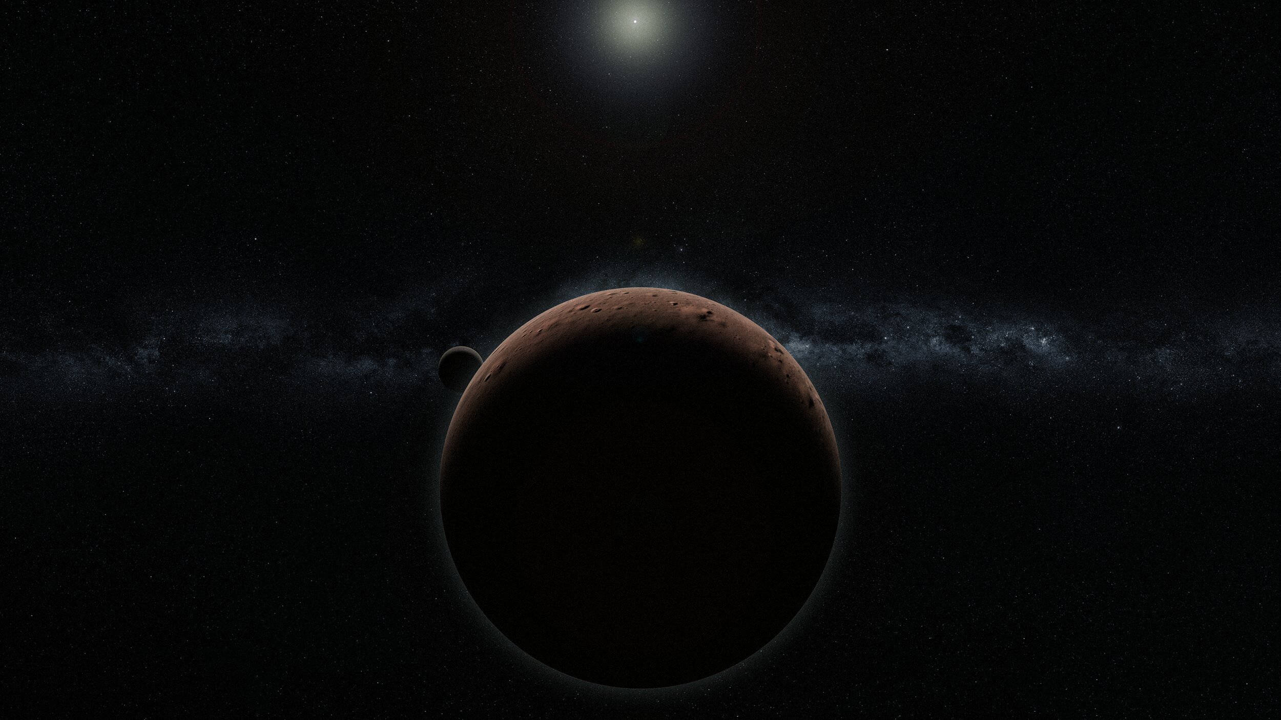 太阳系最大的无名天体:直径1500公里,绕太阳一周需547年