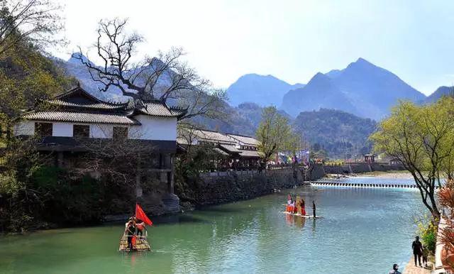 寻镇陕西汉中|骆家坝古镇,小桥流水人家,陕南犹如江南