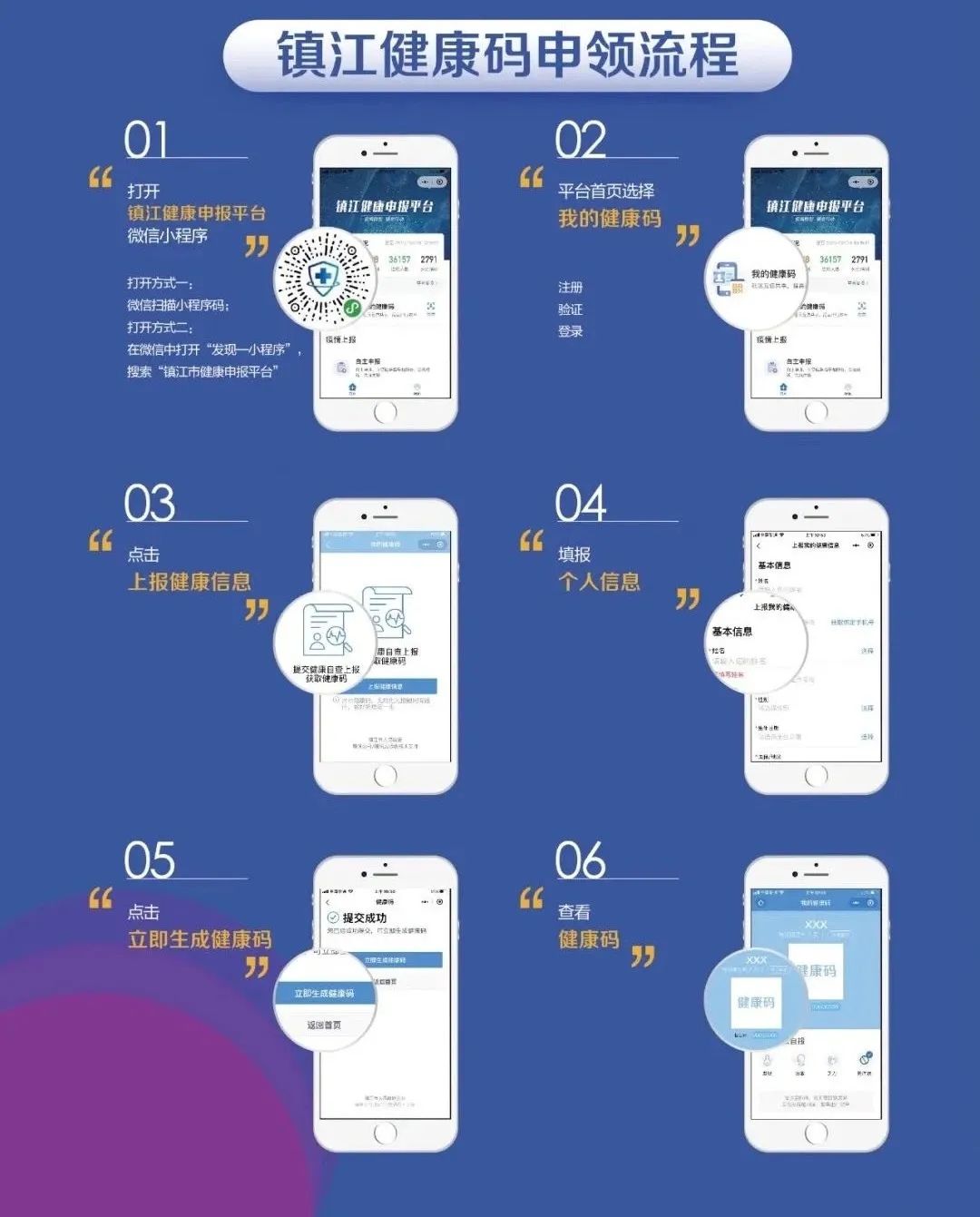 镇江健康码全面启用我市274543人已申领