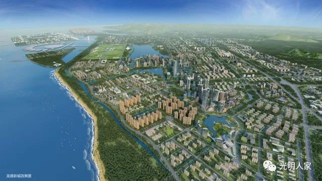 温州龙港新城部分城市规划