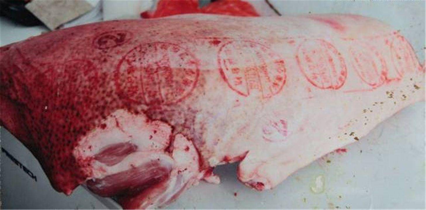 猪肉检疫章为什么洗不掉,吃了对健康有影响吗?