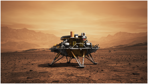 祝融号火星车成功驶上火星表面视频和深度解读都在这了