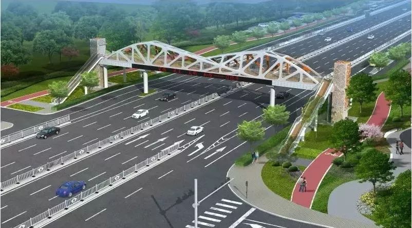 潍县中路3处过街天桥来了!还有电梯!