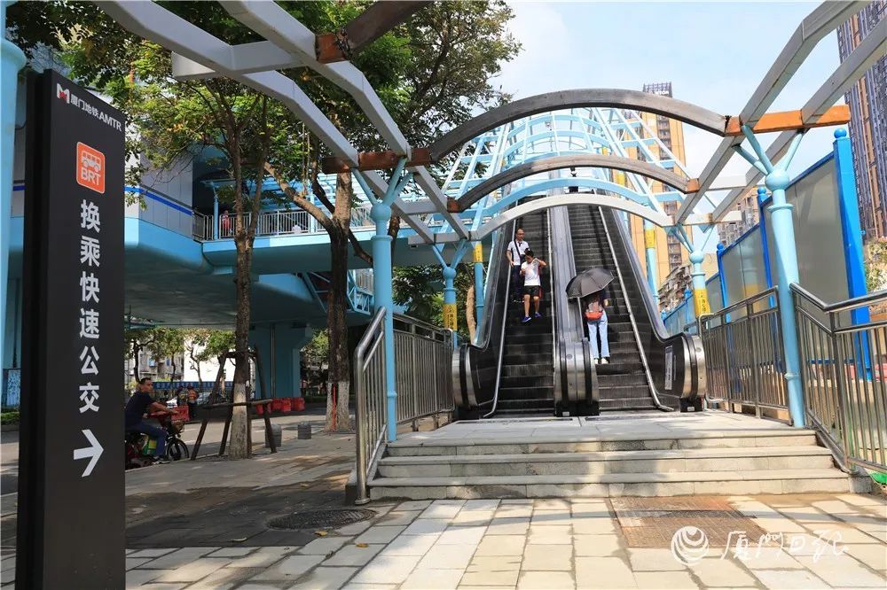 好消息brt新文灶站今起试乘与地铁1号线无缝对接