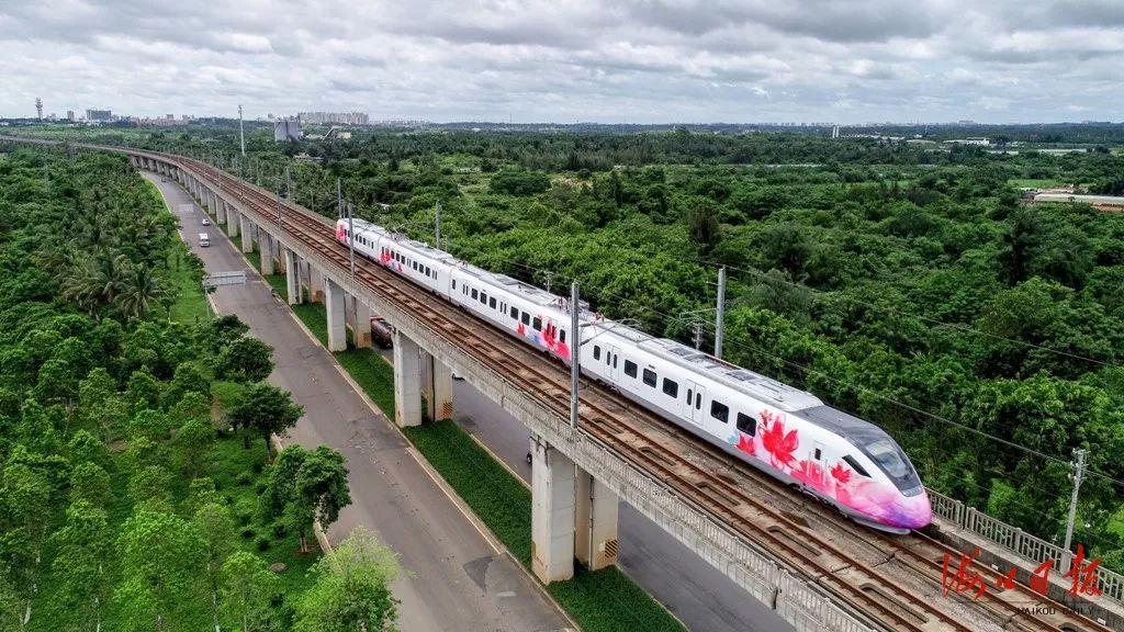 公交无缝对接,转乘方便快捷…市民游客这样点赞海口市域列车