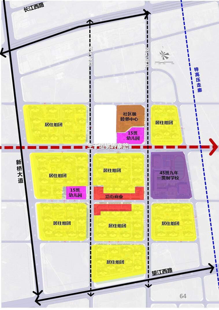合肥市蜀山区小庙镇新桥大道与望江西路交口东南侧区域北至规划云峰泉