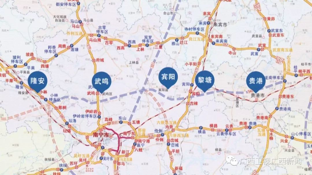 吴圩至隆安高速延长线图片