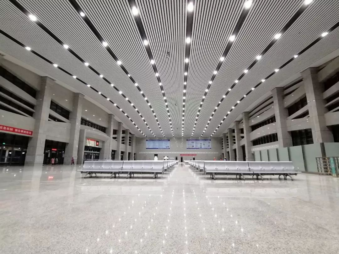 江西泰和火车站新站房今日启用