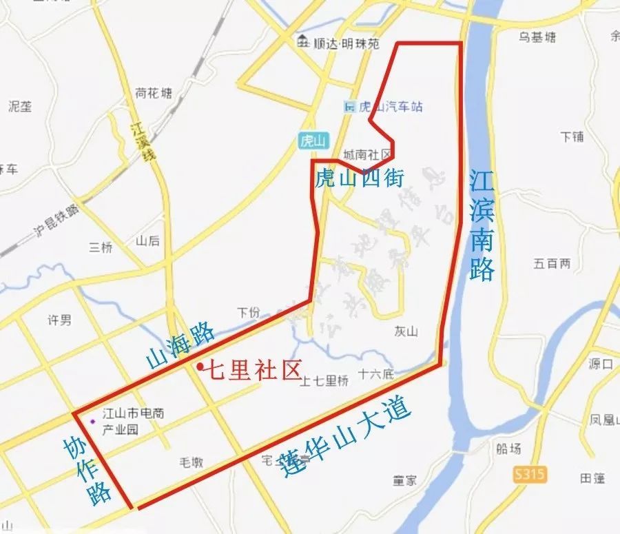 江山市政府发文批复同意在清湖街道设立七里社区居委会,在双塔街道