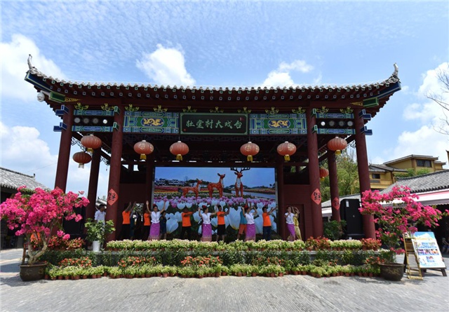 杜堂村大戏台 摄影 黄炎