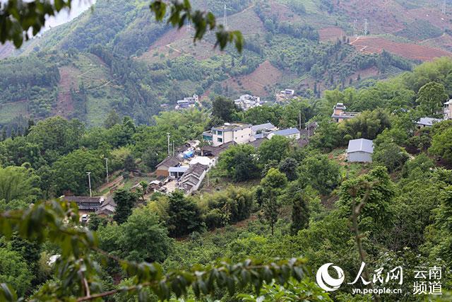 雨后的百花岭村(人民网 李发兴 摄)