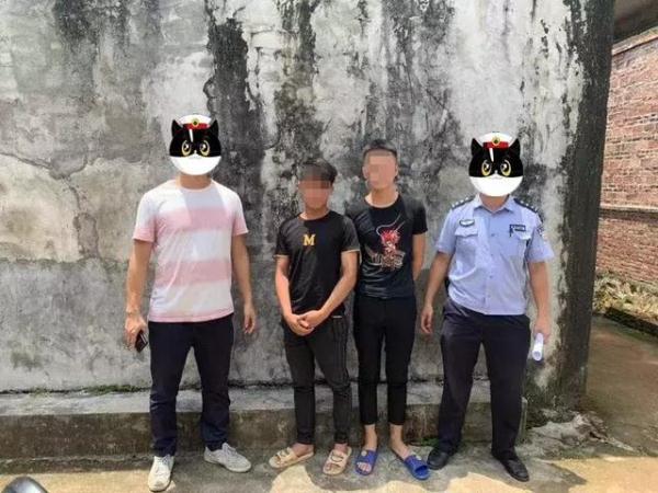 在灵山县城步行街寻衅滋事的犯罪团伙被打掉5人落网