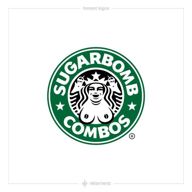 这些著名品牌logo太犀利设计师你这样诚实真的好吗