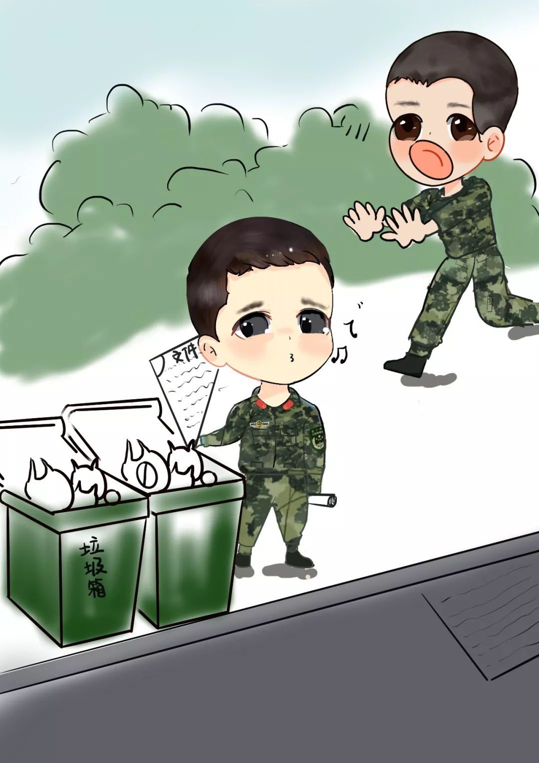 漫说军营小小掌中宝助力三互活动焕发新活力