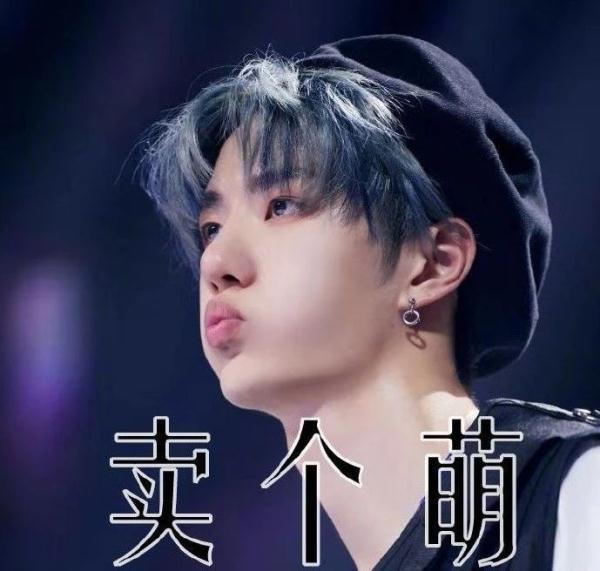 王一博搞笑表情包耶啵嘟嘴卖个萌是不是很可爱呀