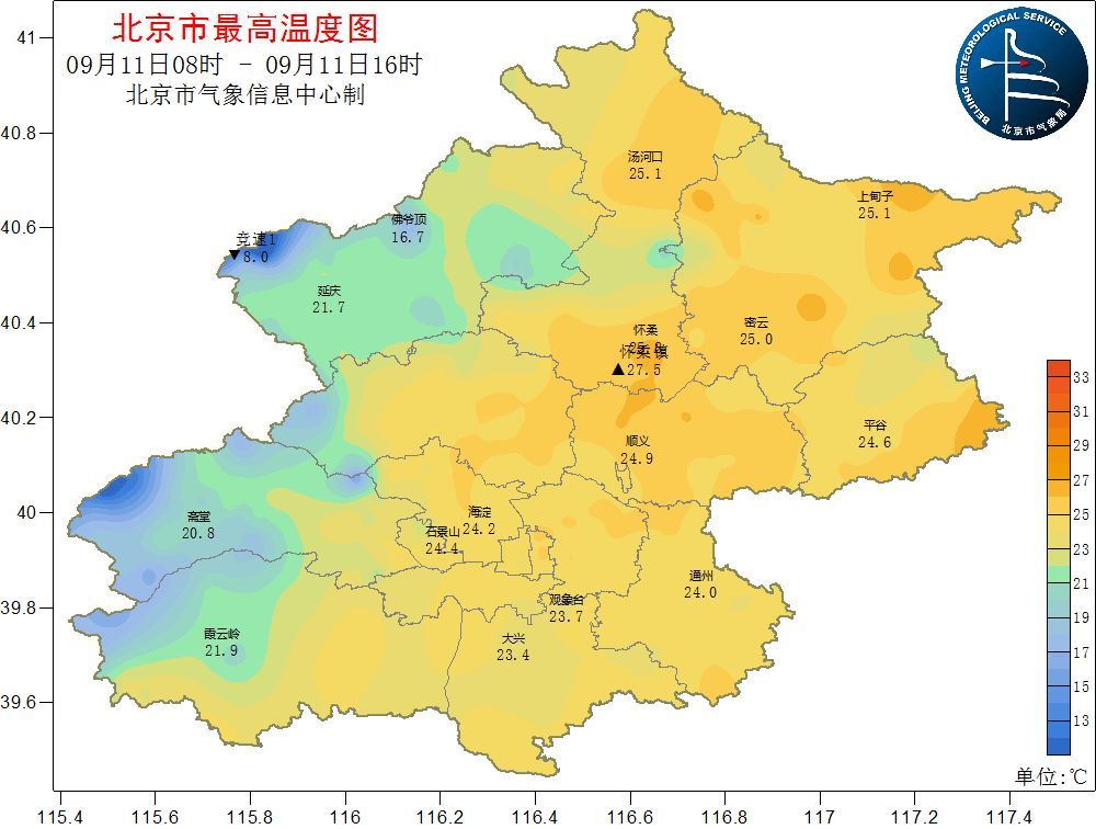 气象北京@夏秋博弈中凉爽占主角