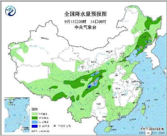 封面新闻@中国气象局：中秋“十五的月亮十六圆”气温将“北凉南热”