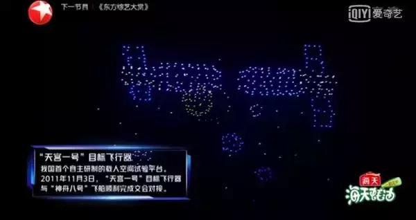 「新民晚报」震撼人心！700架无人机点亮五星红旗！我骄傲，我是中国人