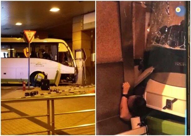 [环球网]突发！香港九龙湾一旅游巴士失控酿惨剧：16人受伤，1人送医不治