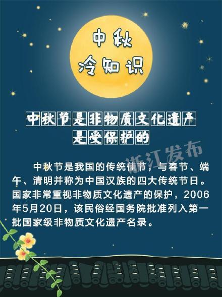 光明网■关于中秋的8大冷知识，你知道几个？